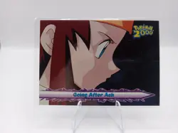 Going After Ash #28 The Movie 2000 Blue Logo - TOPPS Pokemon Card - NM/Mint - Image 1