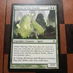 Mtg Patron of the Orochi LP/NM Betrayers of Kamigawa Magic the Gathering Card - Image 1