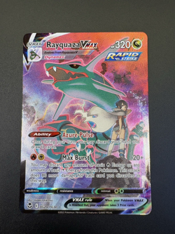 Rayquaza VMax TG20/TG30 Silver Tempest Pokemon Card - Image 1