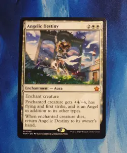 Angelic Destiny Foundations Regular NM Magic The Gathering - Image 1