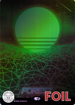 MTG Forest (419) | NM Foil | Secret Lair Shades Not Included {SLD} - Image 1