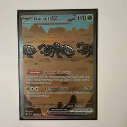 Pokemon Durant EX Rare Holo 190 HP Card 236/191 SSP Insect 120+ Attack - Image 1