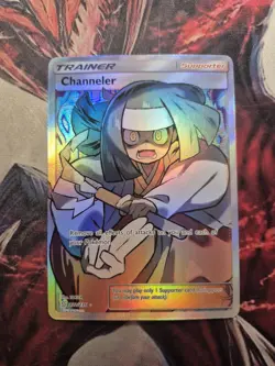 Channeler - 232/236 - Pokemon Unified Minds Sun & Moon Full Art Rare Card NM - Image 1