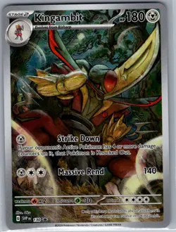 Kingambit SVP 130 SV: Scarlet & Violet Promo Cards - Pokemon Card - NM - Image 1