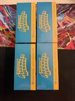 ✨x4 Pokemon Ascended Heroes Pokemon Center Elite Trainer Box ETB In Hand!✨ - Image 5