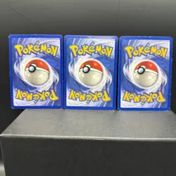 Pokemon TCG Legendary Bird Trio Moltres Zapdos Articuno Fossil Vintage Lot - Image 5