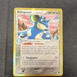 Pokemon Nidoqueen 7/101 EX Dragon Frontiers Holo Rare 100HP Delta Species - Image 1