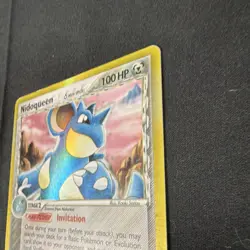 Pokemon Nidoqueen 7/101 EX Dragon Frontiers Holo Rare 100HP Delta Species - Image 2