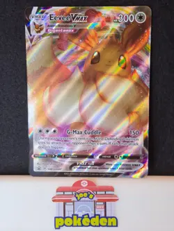 Pokemon TCG Eevee VMAX Sword & Shield SWSH087 Holo Promo NM/MT - Image 1