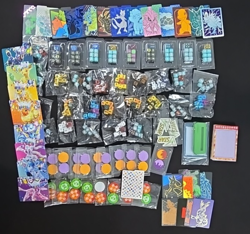Pokemon TCG Accessory Lot 100+ Dice Counters Markers Dividers Evolving Skies 151 - Image 1