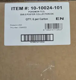 (LOT OF 6) Pokemon Prismatic Evolutions Poster Collection - SEALED NEW - Image 2