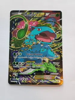 Pokemon TCG Venusaur EX XY123 Promo Car - Image 1