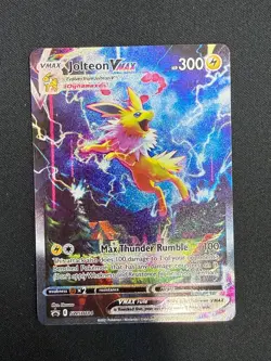 Jolteon VMAX SWSH184 Black Star Promo Pokemon TCG - Image 1