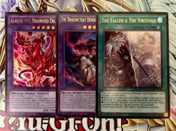 🔥The Fallen & the Virtuous - Ultra Rare 1st Edition CH01-EN019 NM - Image 1