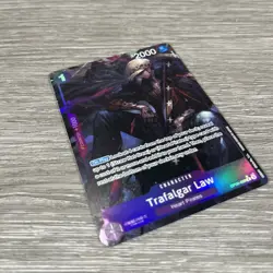 One Piece OP09-069 Emperors in the New World Trafalgar Law Rare Alt Art - Image 3
