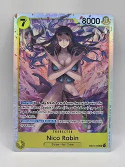 One Piece Heroine's Edition Nico Robin EB03-055 Holo Foil English - Image 1
