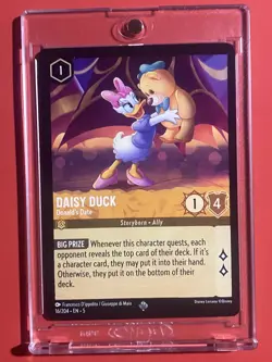 Disney Lorcana Shimmering Skies - Daisy Duck Donald's Date - 16/204 - Image 1