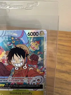 Monkey.D.Luffy (109) OP07-109 500 Years in the Future Foil ERROR card - Image 2