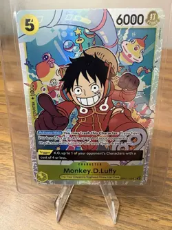 Monkey.D.Luffy (109) OP07-109 500 Years in the Future Foil ERROR card - Image 4