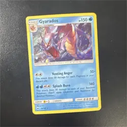 Pokemon Gyarados 33/147 Holo Rare SM-Burning Shadows Stage 1 150 HP Card - Image 1