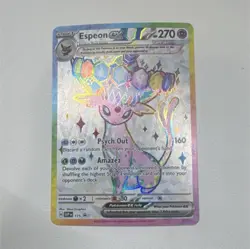 Pokemon Espeon ex SVP175: Scarlet & Violet Promo Holo Card English - Image 1