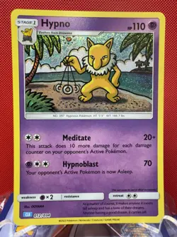 Hypno 012/034 CLB Holo Pokemon Card Classic Collection English NM #594 - Image 1