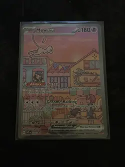 Pokemon TCG Mew EX 053 Holo Black Star Promo Card Scarlet Violet - Image 1