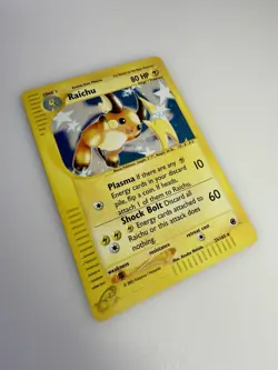 Pokemon TCG Raichu Expedition Base Set Holo Card 25/165 2002 - Image 2