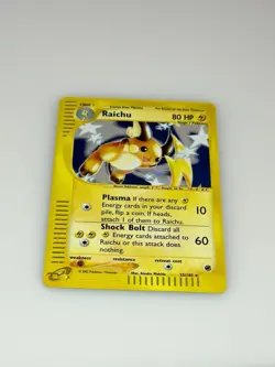 Pokemon TCG Raichu Expedition Base Set Holo Card 25/165 2002 - Image 5
