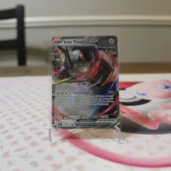 Pokemon TCG Iron Treads ex 066/091 Double Rare Card PAF NM - Image 1