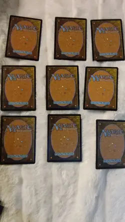 Magic: The Gathering Wizards 9 Card Lot Withering Torment Nut Collector Artifact - Image 2