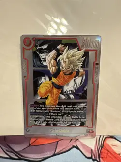 Son Goku - SB02-004 Alternate Art Manga Booster 02 Dragon Ball Card English - Image 4
