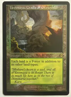 MAGIC MTG Yavimaya, Cradle of Growth Modern FOIL Horizons - Image 1