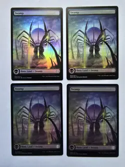 4x Swamp (264) - Foil - Phyrexia All Will Be One - Near Mint - MTG - Image 1