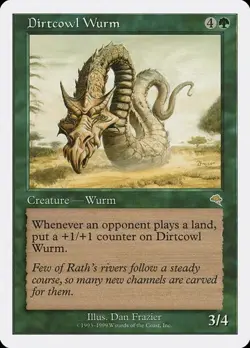 Dirtcowl Wurm Battle Royale Box Set HP MTG - Image 1