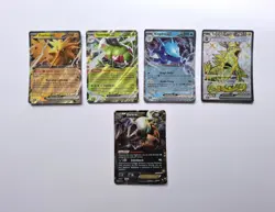 Lotto 5 carte EX Pokemon - Image 1