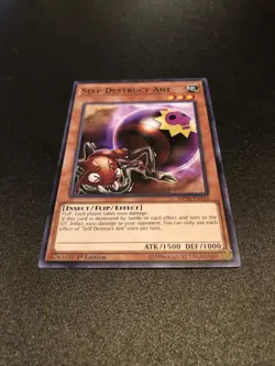1x Self-Destruct Ant MP18-EN124 Common 1st Edition Mint YuGiOh - Image 1