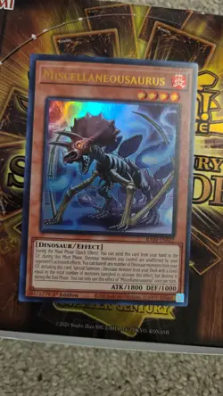 Yu-Gi-Oh! Miscellaneousaurus 1st Edition Ultra Rare RA04-EN022 - Image 1