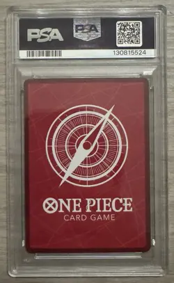 Monkey D. Luffy 010 Dodgers x One Piece Night Leader Foil PSA 8 2025 - Image 2