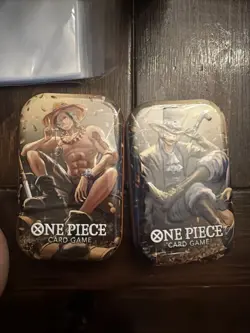 One Piece Tin Pack Set Vol 2 OP-13 Factory Sealed (2 Tins) - Image 1