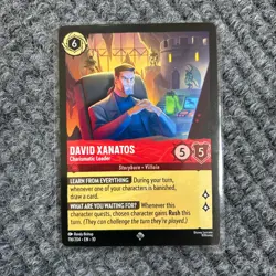 Disney Lorcana Whispers in the Well David Xanatos - 116/204 Super Rare - NM/Mint - Image 1