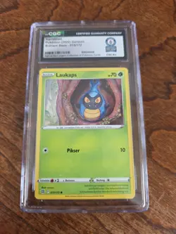 2022 Pokemon World Record Holder Karrablast German Card 015/172 CGC AU - Image 1
