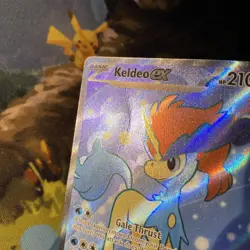 Keldeo ex (White Flare 159/86) full art rare Pokemon TCG card (see pics!) - Image 2