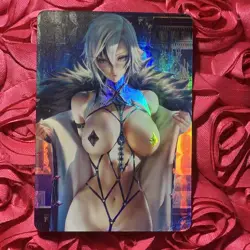 Arlecchino Genshin Impact OOTD Teaser ACG Anime Goddess WAIFU HOLO Card Hot 3 - Image 1