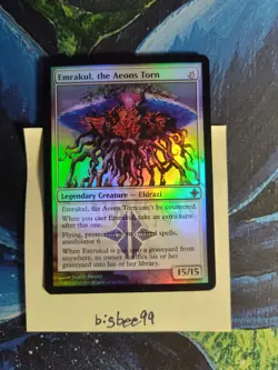 Emrakul, the Aeons Torn -Foil Medium Play MTG Promos: Prerelease Cards - Image 1