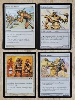 MTG - (x15) "Soldier" Cards. White. Various Sets. - Image 5