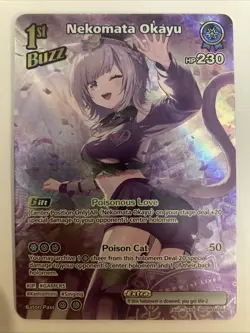 hololive OFFICIAL CARD GAME Nekomata Okayu (SR) hBP02-041 - Quintet Spectrum EN - Image 1