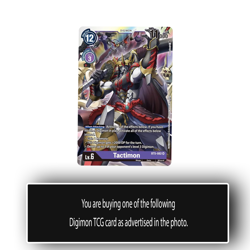 Tactimon - BT5-082 - Super Rare - SR - Digimon TCG Card - Purple - Image 2