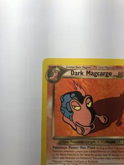 Dark Magcargo 18/105 - Neo Destiny Non Rare Pokemon Card - Played Condition - Image 5