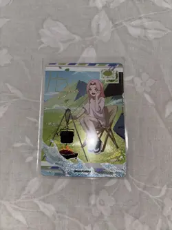 Sakura Haruno NRSA01-PU-002L4 English Naruto Kayou Card Heavens Scroll NM - Image 1